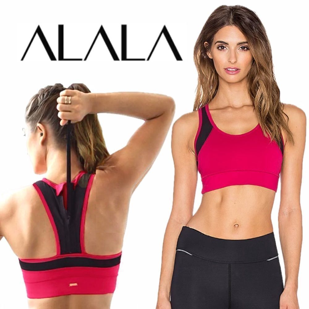 Alala Zip It Up Sports Bra